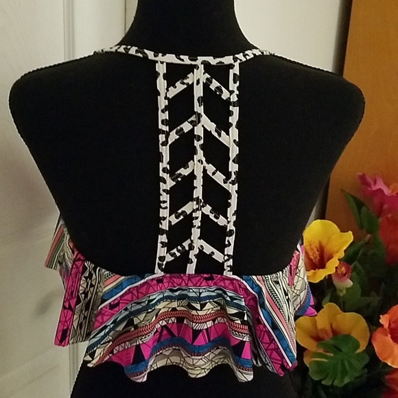 PINK Victoria's Secret Bikini Swim Top Size L - Picture 2 of 5